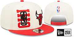 Bulls 2022 NBA DOUBLE WHAMMY DRAFT SNAPBACK Hat by New Era