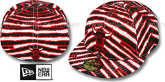 Bulls ALL-OVER ZUBAZ Fitted Hat by New Era