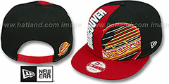 Canucks NE-NC DOUBLE COVERAGE SNAPBACK Hat by New Era