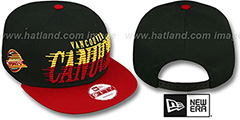 Canucks SAILTIP SNAPBACK Black-Red Hat by New Era