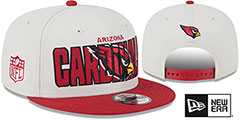 Cardinals 2023 NFL DRAFT SNAPBACK Stone-Burgundy Hat by New Era