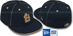 Cardinals NAVY DaBu Fitted Hat by New Era