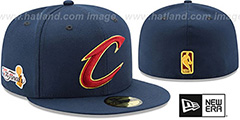 Cavaliers 2017 FINALS Navy Fitted Hat by New Era