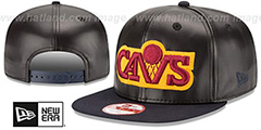 Cavaliers SMOOTHLY STATED SNAPBACK Black-Navy Hat by New Era