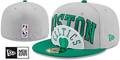 Celtics 2023 NBA TIP OFF Grey-Green Fitted Hat by New Era