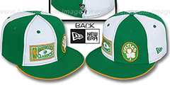 Celtics DW HW-OLD SCHOOL White-Green Fitted Hat