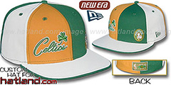 Celtics HW BIG-LITTLE DW Gold-Kelly-White Fitted Hat