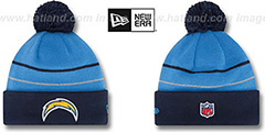 Chargers THANKSGIVING DAY Knit Beanie Hat by New Era