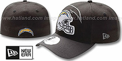 Chargers NFL BLACK-CLASSIC FLEX Hat by New Era