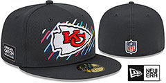 Chiefs 2021 ONFIELD CRUCIAL CATCH Fitted Hat by New Era