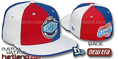 Clippers CONFERENCE PINWHEEL Red-Royal-White Fitted Hat