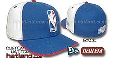 Clippers LOGOMAN Royal-White Fitted Hat by New Era