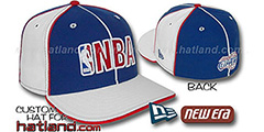 Clippers NBA PINWHEEL-3 Royal-White Fitted Hat by New Era