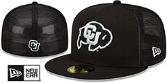 Colorado TEAM-BASIC TRUCKER Black-White Fitted Hat by New Era