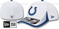 Colts 2013 NFL TRAINING FLEX White Hat by New Era