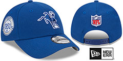 Colts HISTORIC SIDELINE SNAPBACK Royal Hat by New Era