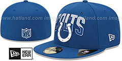 Colts NFL 2013 DRAFT Blue 59FIFTY Fitted Hat by New Era