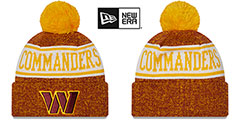 Commanders BANNER Knit Beanie Hat by New Era