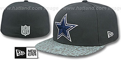 Cowboys 2014 NFL DRAFT Grey Fitted Hat by New Era