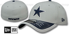 Cowboys 2015 NFL STADIUM FLEX Grey-Navy Hat by New Era