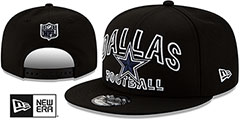 Cowboys 2020 NFL ALT VIRTUAL DRAFT SNAPBACK Black Hat by New Era