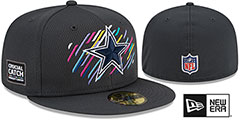 Cowboys 2021 ONFIELD CRUCIAL CATCH Fitted Hat by New Era