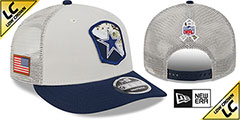 Cowboys 2023 SALUTE-TO-SERVICE LC TRUCKER SNAPBACK Hat by New Era