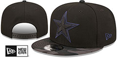 Cowboys CAMOVIZE SNAPBACK Black Hat by New Era