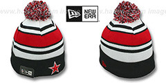 Cowboys FIRE-RED Knit Beanie Hat by New Era