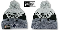 Cowboys WINTER BEACHIN 2 Knit Beanie Hat by New Era