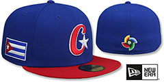 Cuba 2023 WBC GAME Royal-Red Hat by New Era