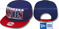 Cubs 2T STILL BREAKIN SNAPBACK Royal-Red Hat by New Era