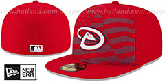 Diamondbacks 2015 JULY 4TH STARS N STRIPES Hat by New Era