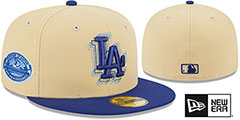 Dodgers ILLUSION SIDE-PATCH Gold-Royal Fitted Hat by New Era