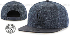 Dodgers LEDGEBROOK SNAPBACK Navy Hat by Twins 47 Brand