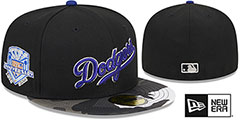 Dodgers METALLIC CAMO Fitted Hat by New Era