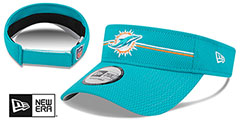 Dolphins 2023 NFL TRAINING CAMP VISOR Aqua by New Era