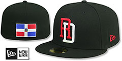 Dominican Republic 2023 WBC TEAM-BASIC Black Hat by New Era