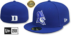 Duke NCAA ALTERNATE TEAM-BASIC Royal Fitted Hat by New Era