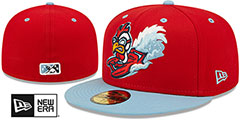 Dust Devils THEME NIGHT Red-Sky Fitted Hat by New Era