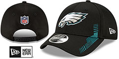 Eagles 2021 NFL SIDELINE HOME STRETCH-SNAP Hat by New Era