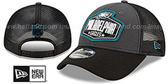 Eagles 2021 NFL TRUCKER DRAFT 940 SNAP Hat by New Era