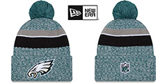 Eagles 2023 SIDELINE Knit Beanie Hat by New Era