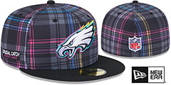 Eagles 2024 ONFIELD CRUCIAL CATCH Fitted Hat by New Era