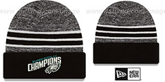 Eagles NFL SUPER BOWL LII CHAMPIONS  Knit Beanie Hat by New Era