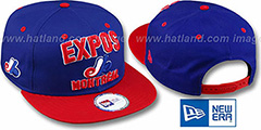 Expos COOP 2T PAYDIRT SNAPBACK Royal-Red Adjustable Hat by New Era