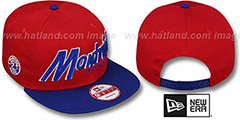 Expos COOP SNAP-IT-BACK SNAPBACK Red-Royal Hat by New Era