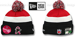 Falcons BCA CRUCIAL CATCH Knit Beanie Hat by New Era