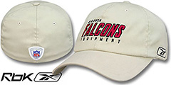 Falcons EQUIPMENT FLEX Hat by Reebok - tan