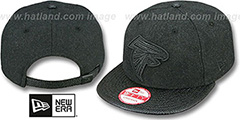 Falcons MELTON STINGER STRAPBACK Hat by New Era